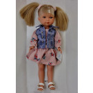 Vestida de Azul Bábika Carlota, 28cm vesta
