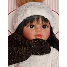 Asivil Realistická bábika Sabrina, 40cm v zimnom