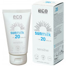 Eco Cosmetics Opaľovacie mlieko SPF20 Sensitive, 75ml