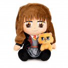 Play by Play Plyšová hračka Hermiona Granger a Krivolab, 25cm s mačičkou