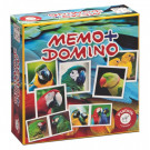 Piatnik Pexeso & Domino Papagáje