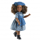 Paola Reina Las Reinas Multikĺbová bábika černoška Olga 2024, 60cm