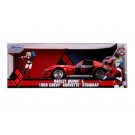 Jada DC Comics Diecast Model 1/24 1969 Chevy Corvette Stingray s figúrkou Harley Quinn