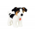 Teddy Hermann Plyšový psík Jack Russell teriér šťeňa stojace, 28cm