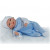 Marina & Pau Látkové bábätko Petite Star, 40cm modré