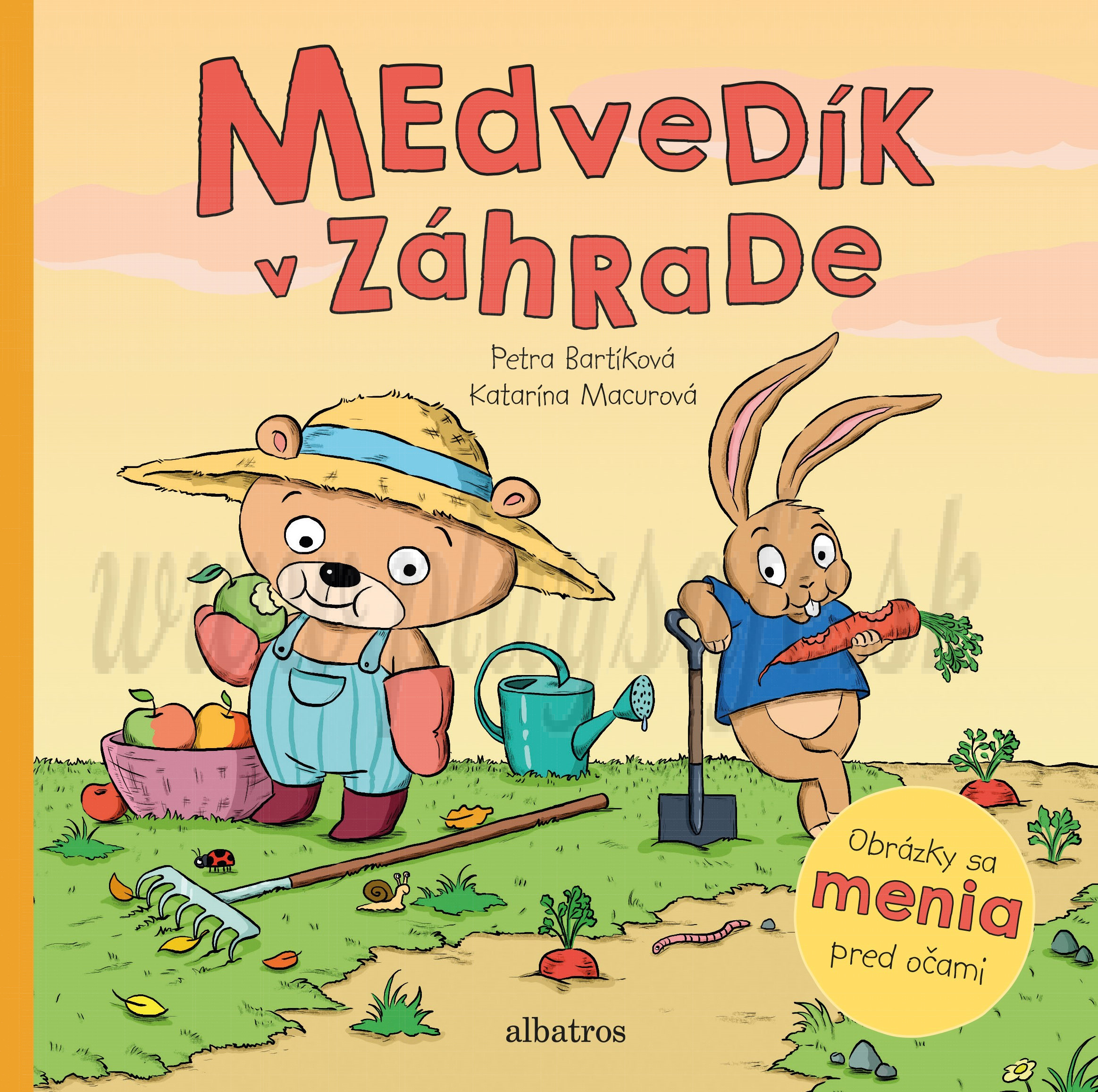 Petra Bartíková: Medvedík v záhrade