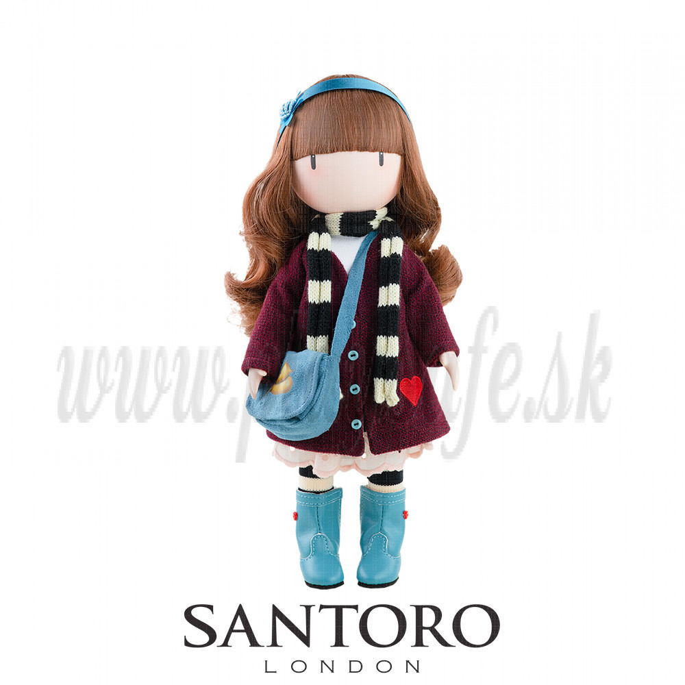 Santoro London Gorjuss Doll Little Foxes, 32cm