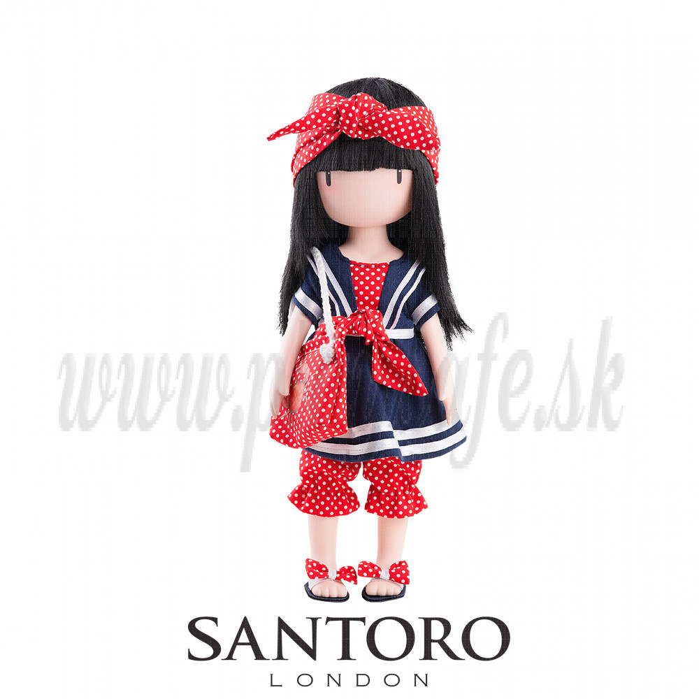 Santoro London Gorjuss Doll Little Fishes, 32cm