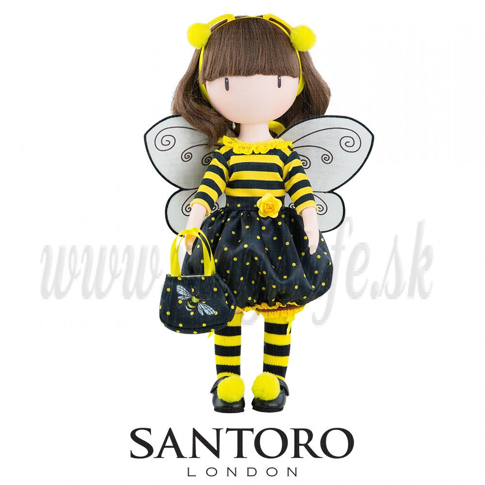 Santoro London Gorjuss Doll Bee-Loved, 32cm