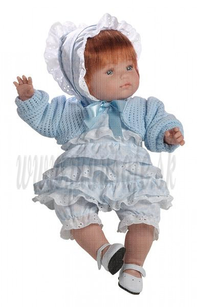 Berjuan Soft Doll Claudia red hair, 38cm