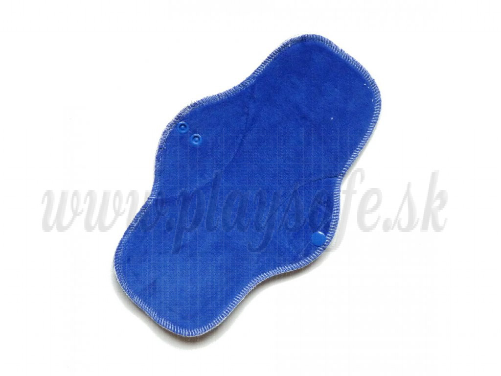 Anavy Menstrual Night Pads Fleece cotton velour blaeberry