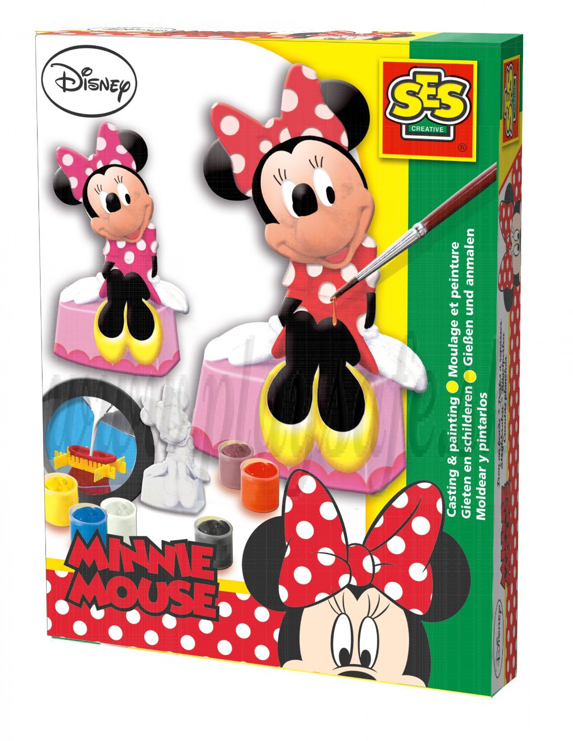 SES Creative Casting & Painting Set Minnie Mouse