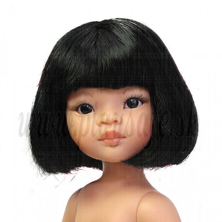 Paola Reina Las Amigas Doll Liu short hair, 32cm Naked