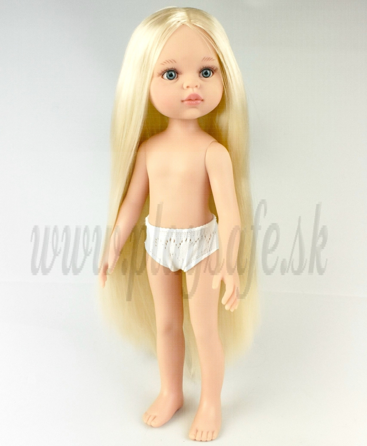 Paola Reina Las Amigas Doll Claudia, 32cm Naked extra long hair