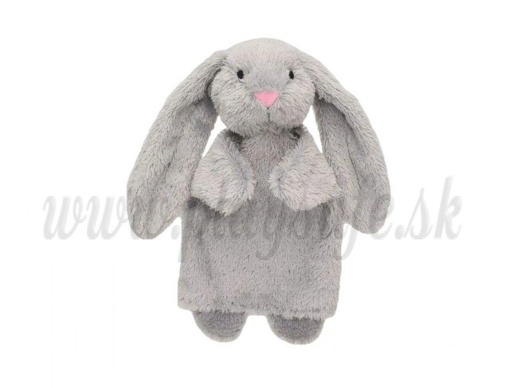 MU Baby Hand Puppet Rabbit grey, 26cm