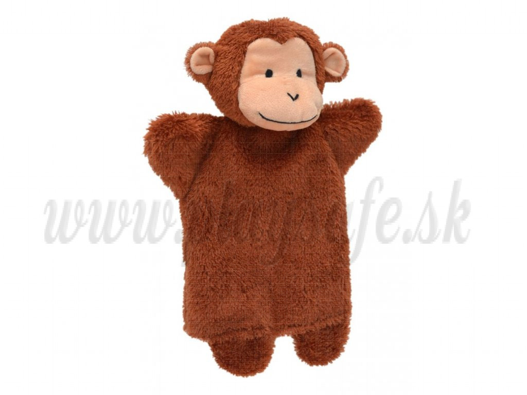 MU Baby Hand Puppet Monkey, 27cm