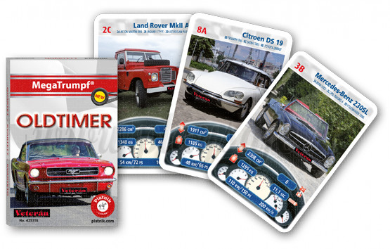 Piatnik Quartett Card Game Oldtimer