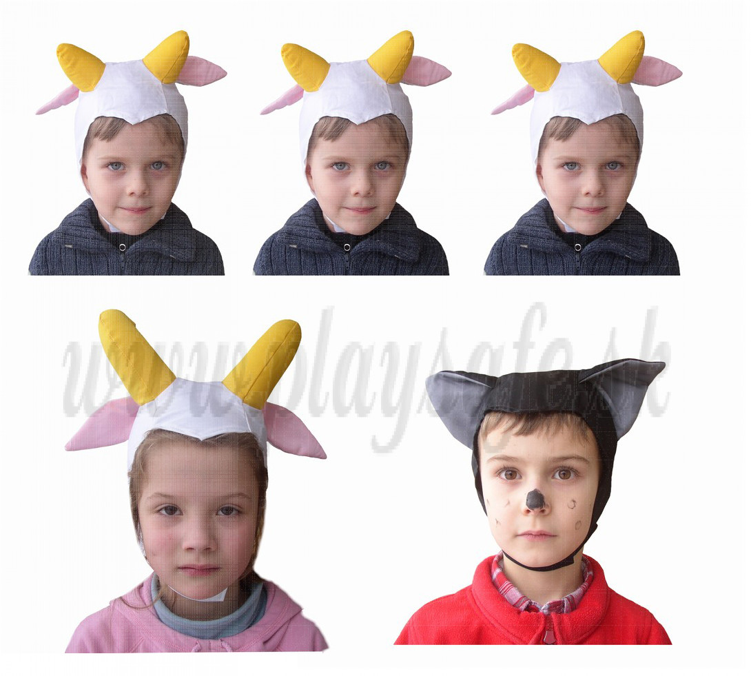 Noe Fairy Tale Cap Set The Wolf and the Young Kids