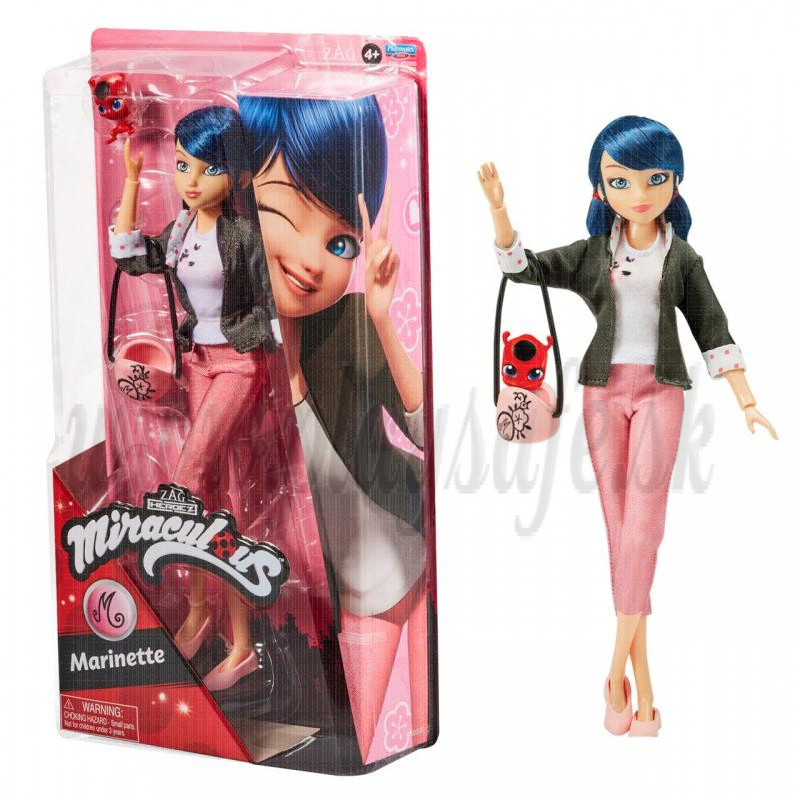 Miraculous: Tales of Ladybug & Cat Noir Marinette Doll, 27cm