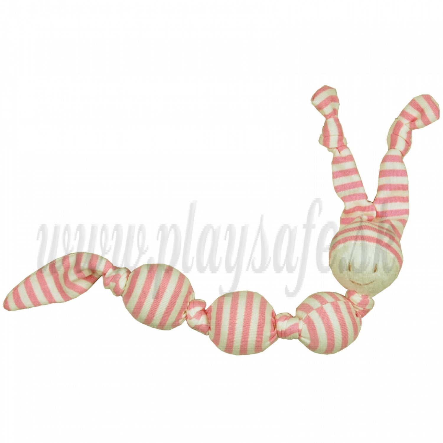 Keptin-Jr Rattle Cuddle Sneeky Pink, 30cm