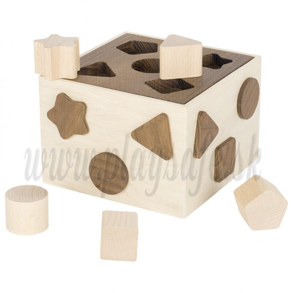 Goki Wooden Shape Sorter Nature