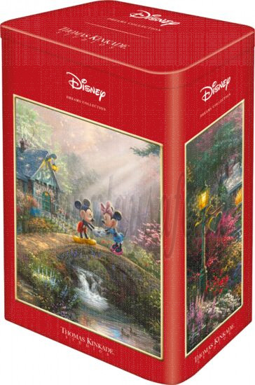 Schmidt Puzzle in a nostalgia box Mickey & Minnie, 500 pieces