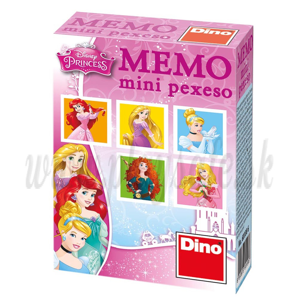 Dino Children Memory Mini Disney Princess, 24 pieces