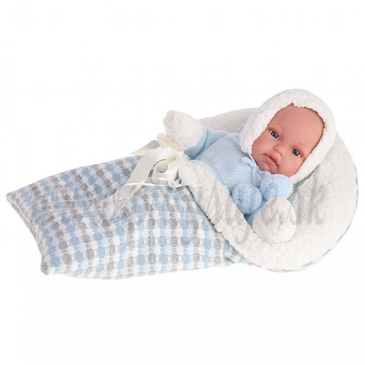 Antonio Juan Tonet in Winter Clothes Soft Baby Doll, 34cm