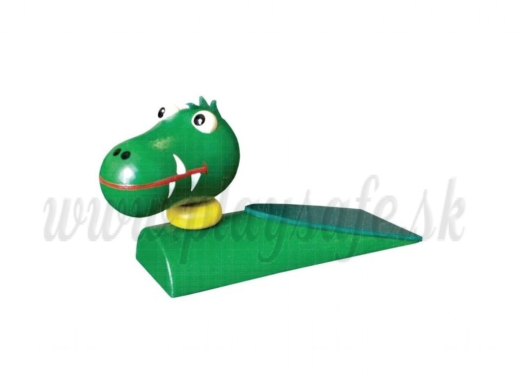 Wooden Door Stopper Crocodile