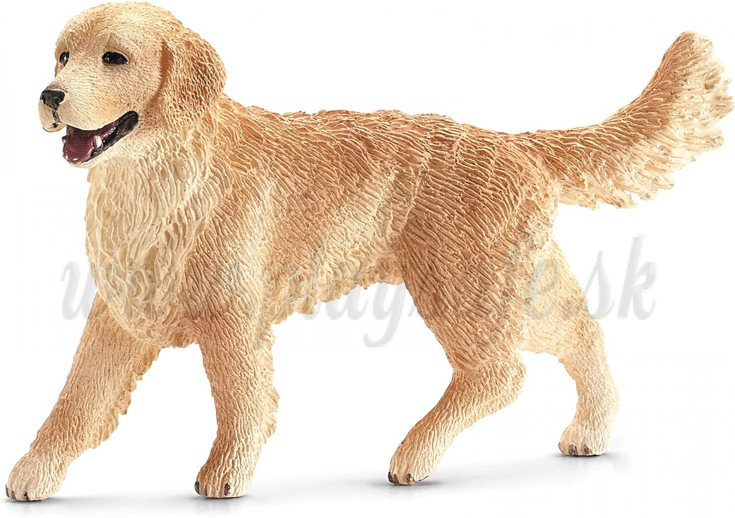 Schleich Farm World Golden Retriever Female Animal Toy Figure 