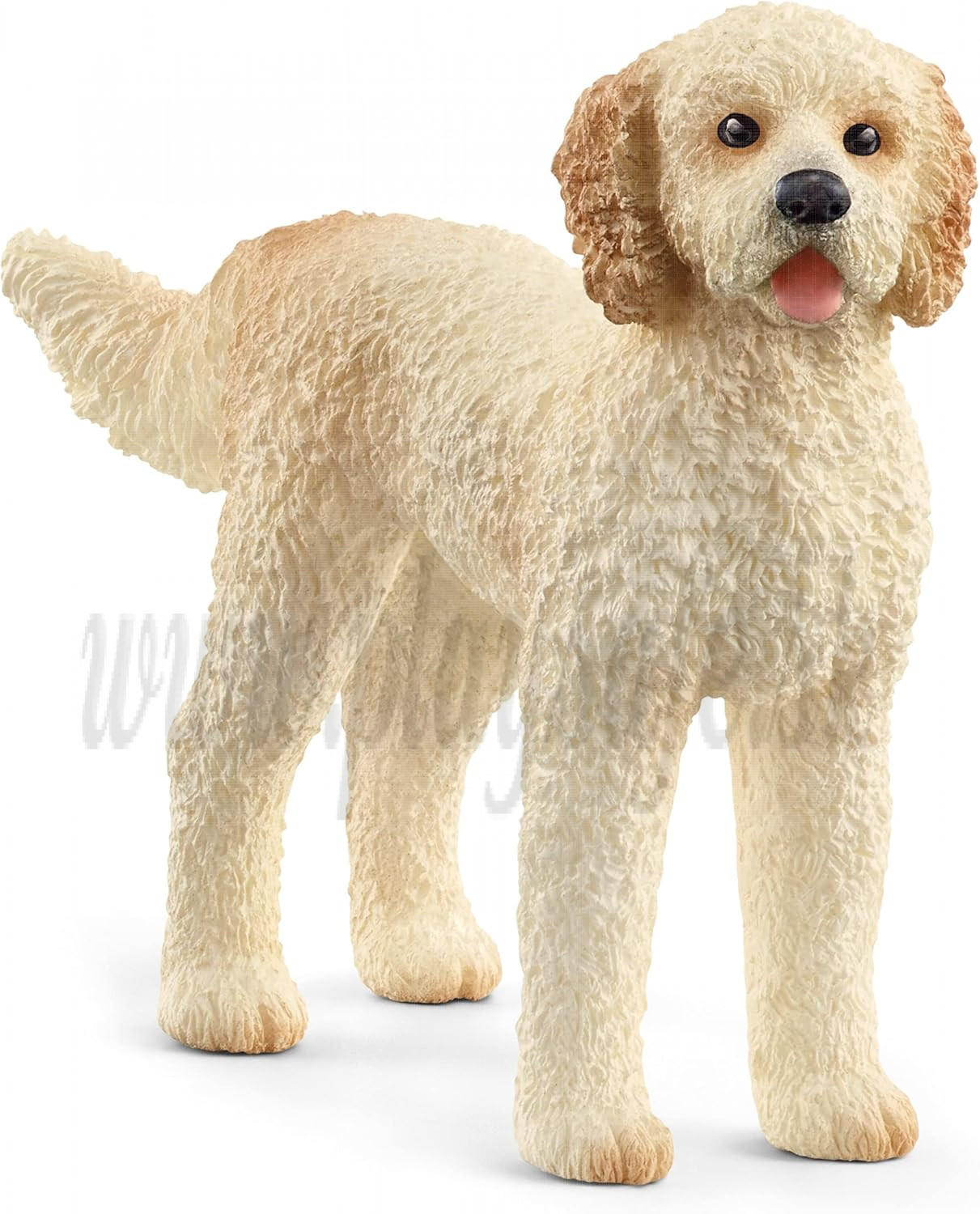 Schleich Farm World Goldendoodle Animal Toy Figure 