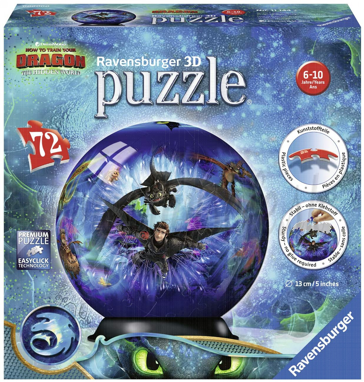 Ravensburger 3D Puzzle How to train your dragon