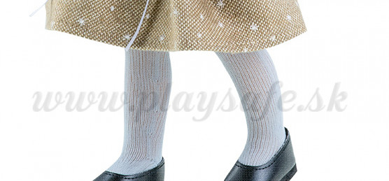 Paola Reina Las Amigas Tights light grey, 32cm