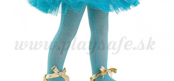 Paola Reina Las Amigas Tights turquoise green, 32cm