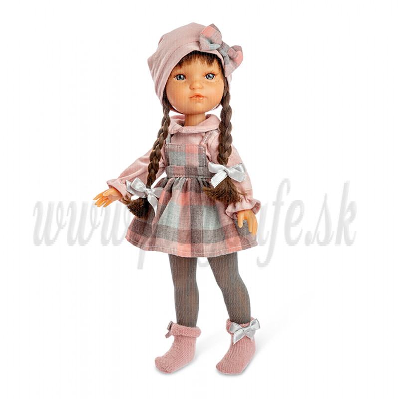 Berjuan Fashion Girls Doll With Braids, 35cm