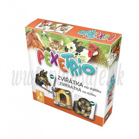 Efko Pexetrio Memory Game Farm Animals