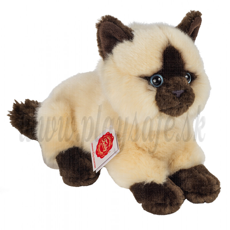 Teddy Hermann Soft toy Siamese cat, 20cm