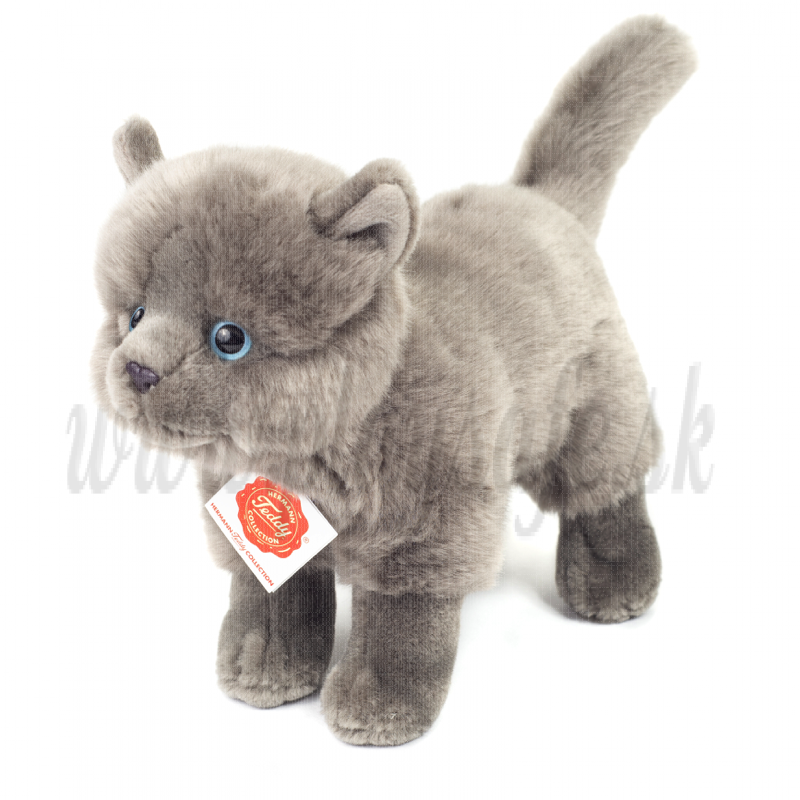 Teddy Hermann Soft toy carthusian cat, 20cm