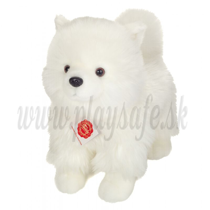 Teddy Hermann Soft toy Pomeranian Dog white, 35cm