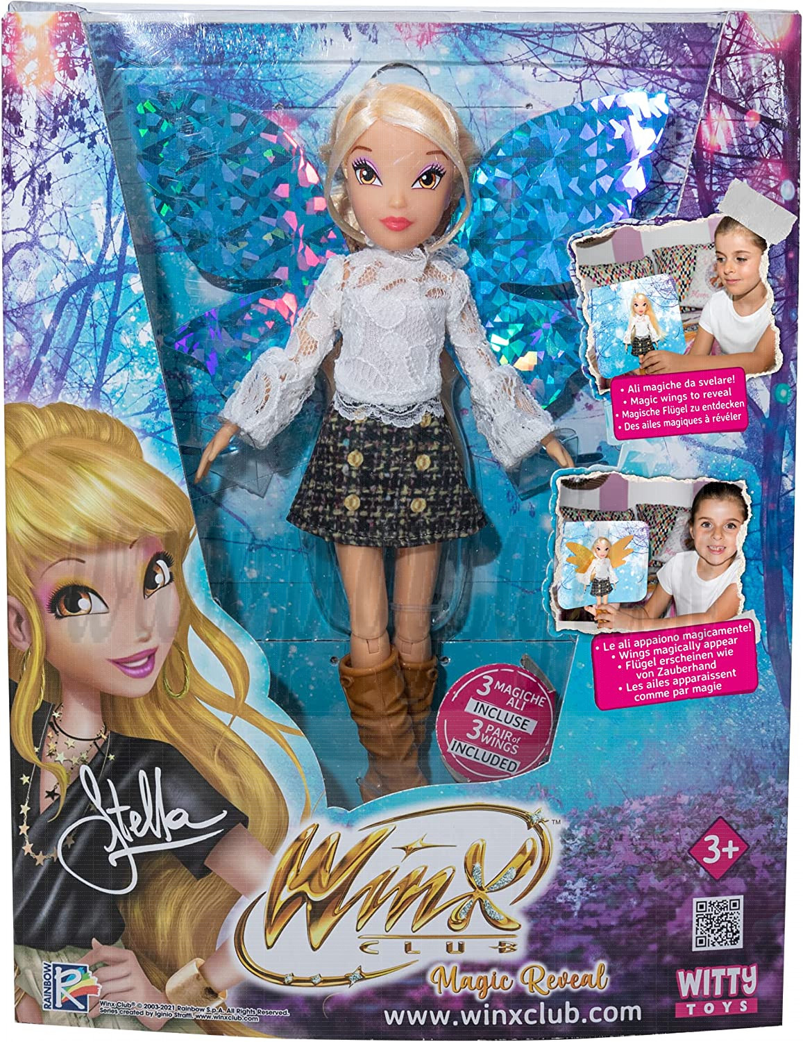 Winx Magic Reveal Doll Stella, 23cm