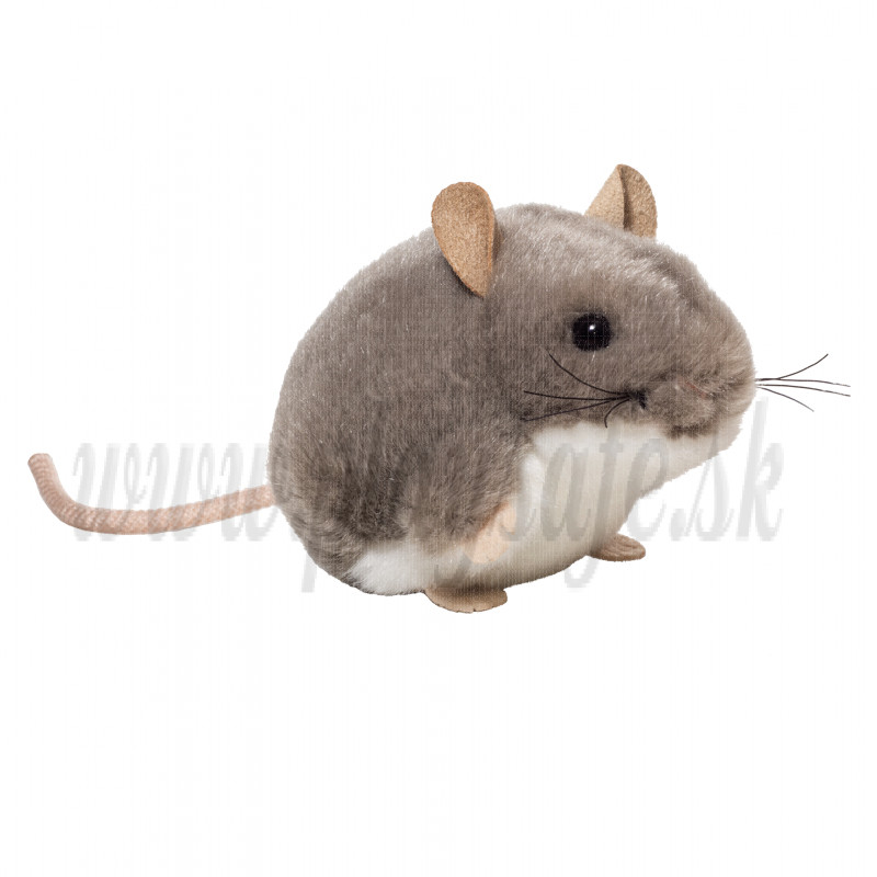 Teddy Hermann Soft toy Mouse grey, 9cm