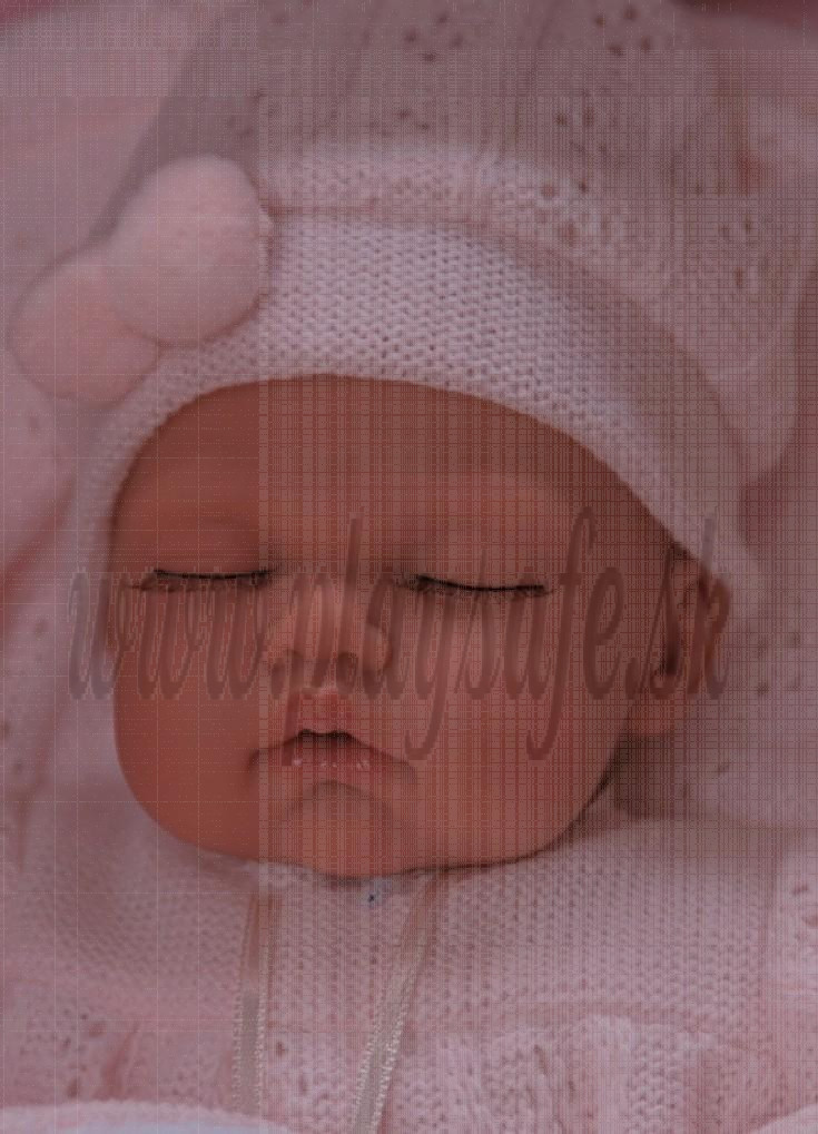 Antonio Juan Luni Cojin Pink Baby Doll, 29cm