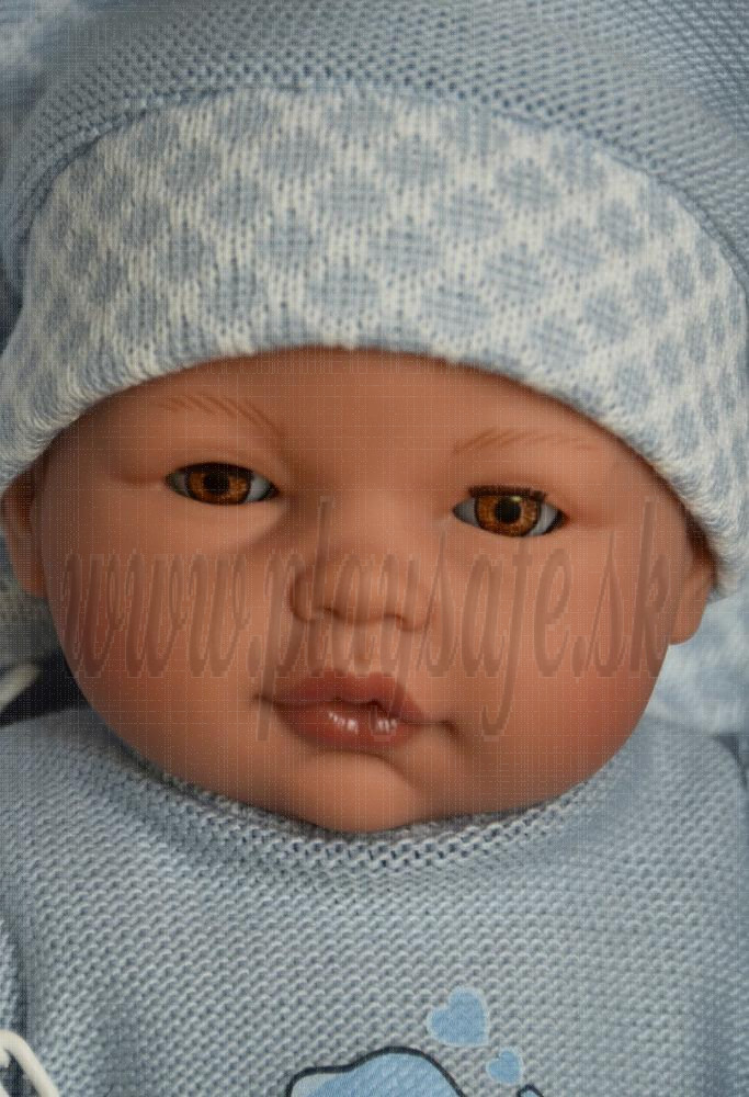 Antonio Juan Bimba Toquilla Baby Doll, 37cm closing eyes