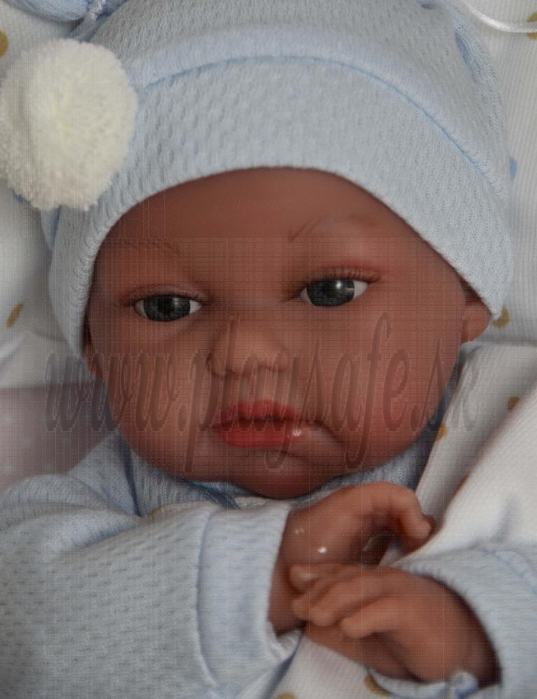 Antonio Juan Tonet Azul Carro Soft Baby Doll, 34cm