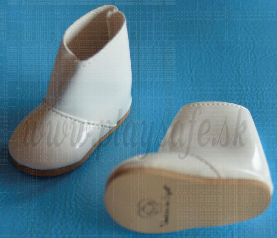Vestida de Azul Shoes for Paulina white, 33cm