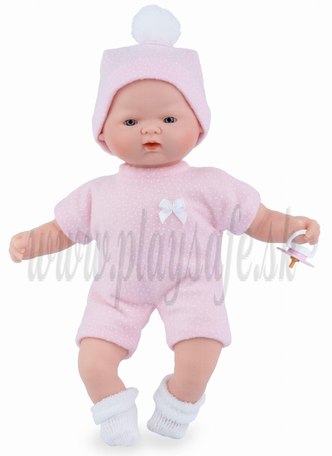 Marina & Pau Suenecitos Baby Soft Doll, 26cm pink