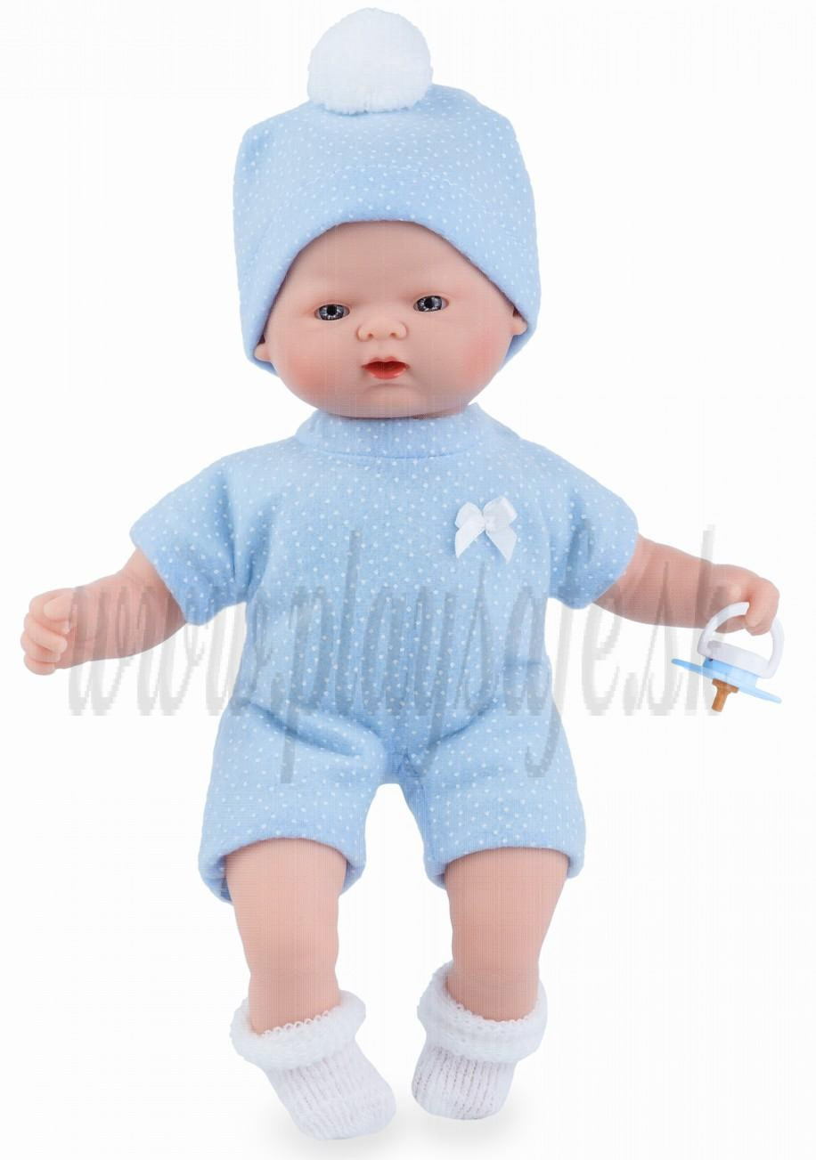 Marina & Pau Suenecitos Baby Soft Doll, 26cm blue
