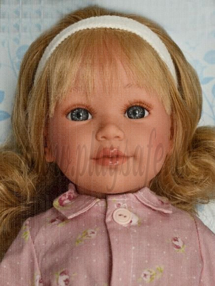 Vestida de Azul Coral Doll, 45cm in pink