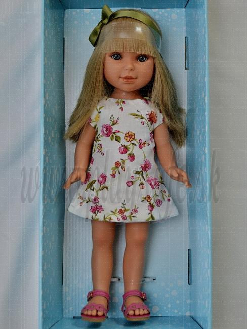 Vestida de Azul Paulina Doll, 33cm in Summer Dress