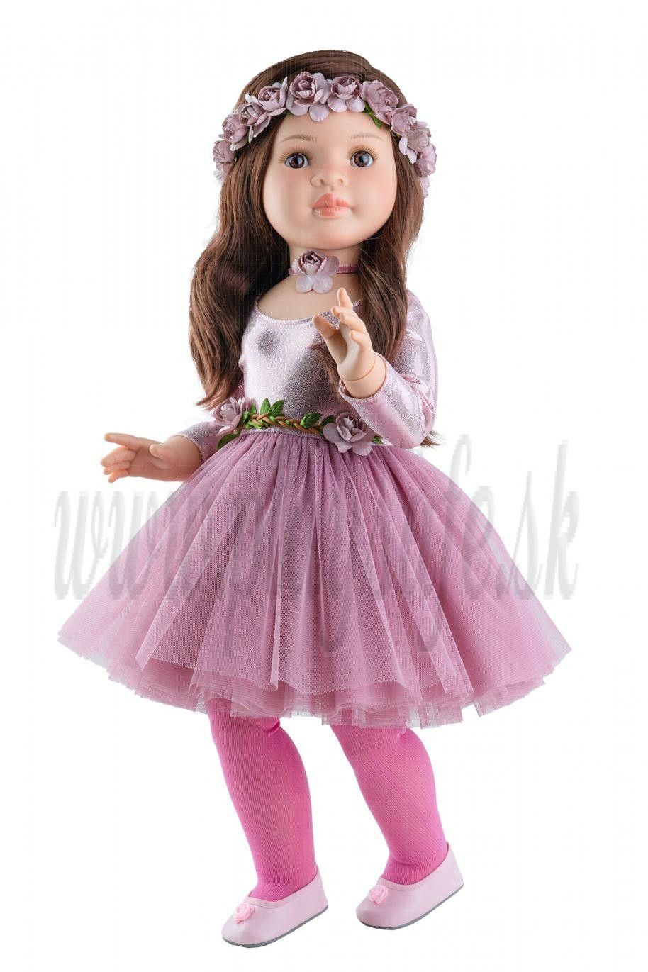 Paola Reina Las Reinas Dress Pink ballerina, 60cm